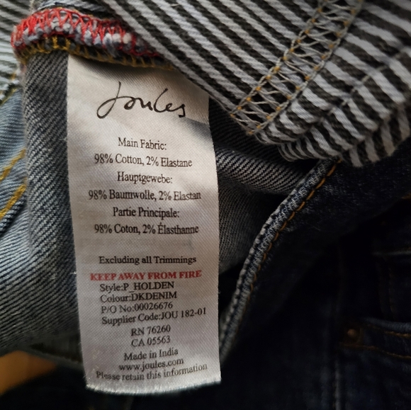 Joules Women's Straight-Leg Jeans - Picture 5 of 10